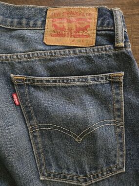 Levi’s 510 Skinny Jean Men’s 34x29 140 Years Heritage 2013 Era Medium Dark Wash
